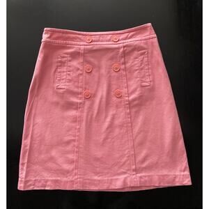 Aritzia: WILLI SMITH Pink Cotton Skirt sz 6